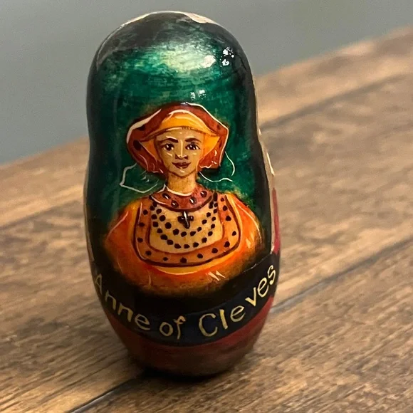 Matryoshka Vintage Russian H Clever HenryThe Eighth Wives Limited Rare-Signed